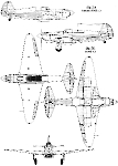 Чертеж Як-7