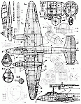 Чертеж Пе-2