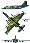 Силуэт Су-25