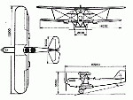 Чертеж штурмовика ТШ-1