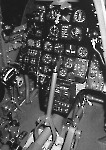 Кабина пилота Bell P-63A