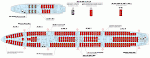 Расположение мест Boeing 747-300