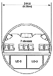 Разрез салона Boeing 777