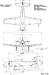 Чертеж Grumman XF2M-1