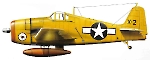 Силуэт Grumman F6F