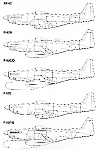 Модификации North American P-82