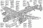 Компоновочная схема Lancaster Mk.III