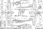 Чертеж Havilland DH.100 FB.9