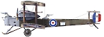 Силуэт Vickers Vimy IV