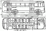 Чертеж ЗиЛ-158В
