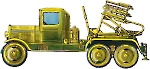 Силуэт ЗиС-5 с БМ-8-36