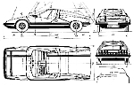 Чертеж Škoda 110 Super Sport (1971 г)