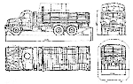 Чертеж Tatra Т138 VN