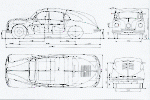 Чертеж Tatra T87