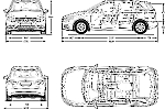 Чертеж Mercedes-Benz w246