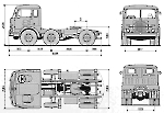 Чертеж Fiat 690 T1