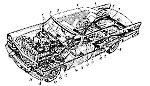 Компоновочная схема ГАЗ-13