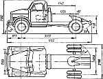 Чертеж ГАЗ-51П