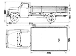 Чертеж ГАЗ-52-04