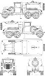 Чертеж ГАЗ-ААА БЗ-38У