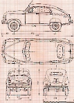 Чертеж ГАЗ-М-72