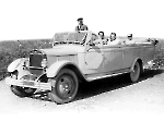 Автобус АМО-4 с открытым верхом