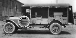 White Model TEB-O 12-passenger reconnaissance car с открытым тентом
