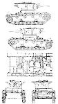 Чертеж Т-26 с 45 мм пушкой К20 1936-1937 г.г.