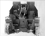 Самоходно-артиллерийская установка СУ-5-2. Вид сзади