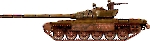 Силуэт Т-72Б1 