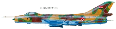 Силуэт Су-7БКЛ