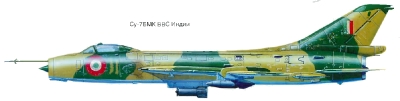 Силуэт Су-7БМК