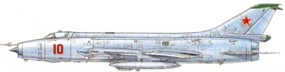 Силуэт Су-17
