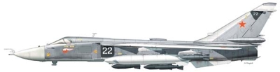 Силуэт Су-24