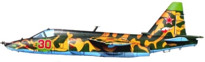 Силуэт Су-25