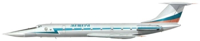 Силуэт Ту-134УБЛ