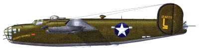 Силуэт Consolidated B-24D
