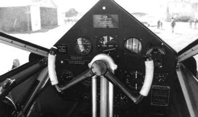 Приборная панель пилота Havilland DH.84