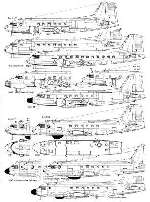 Модификации Ил-14