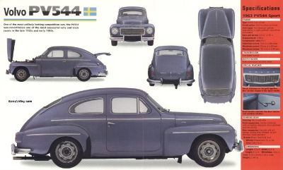 Рекламный буклет Volvo PV544