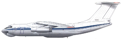 Силуэт Ил-76ТД