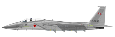Силуэт Douglas F-15J