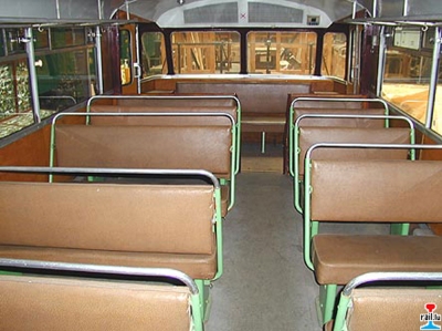 Салон рельсового автобуса DB VT 150