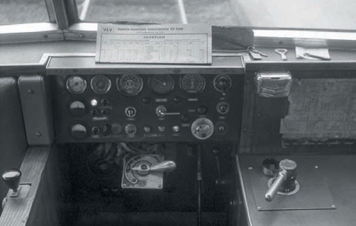 пульт управления рельсового автобуса DB VT 150