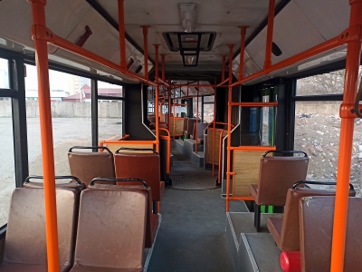 Салон автобуса МАЗ-105