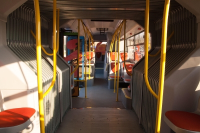Салон автобуса МАЗ-216