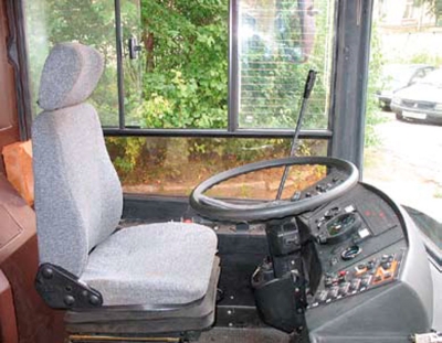 Кабина троллейбуса ПТ-6231