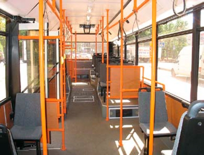 Салон троллейбуса ПТ-6231