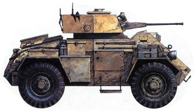 Силуэт Humber Armoured Car