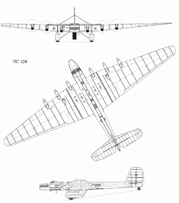 Чертеж ПС-124